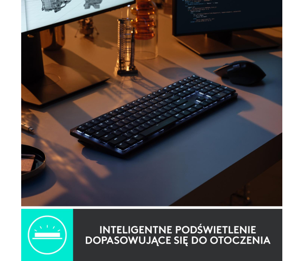 LOGITECH MX MECHANICAL KEYBOARD US INTL - 1044978 - zdjęcie 7